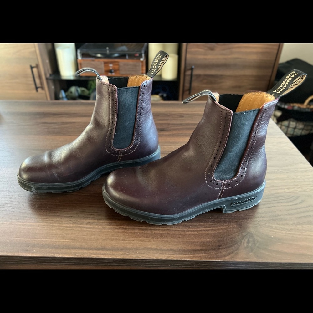 Blundstone HIGH TOP BOOTS - SHIRAZ - Size AU4 / US 7